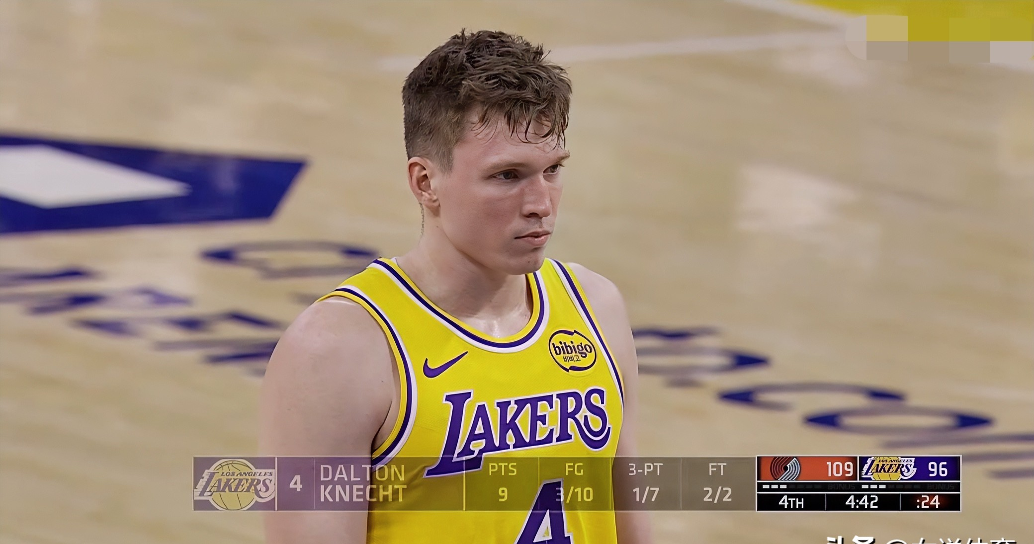  克利夫兰骑士对阵洛杉矶湖人 